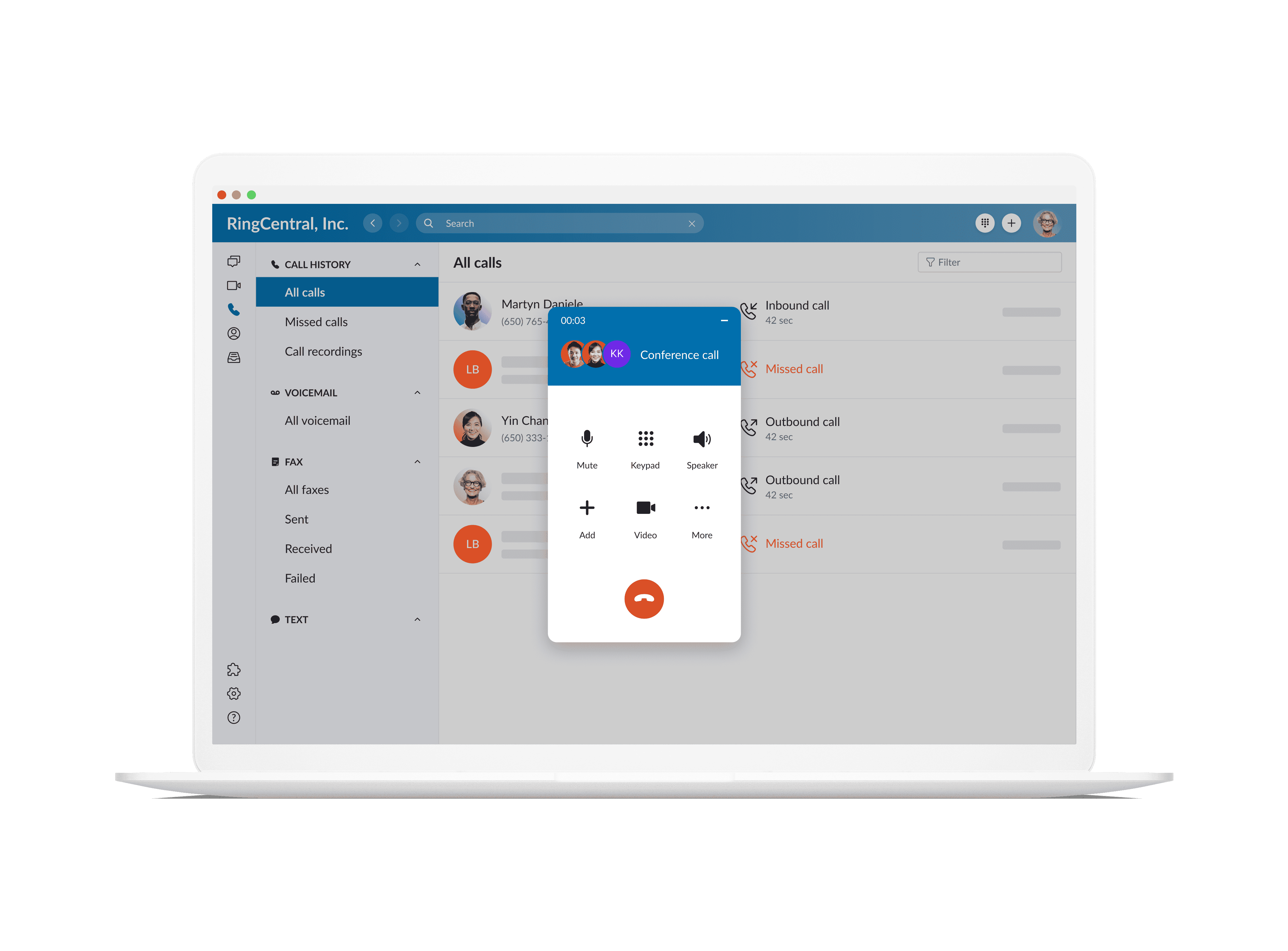 RingCentral - Téléphonie