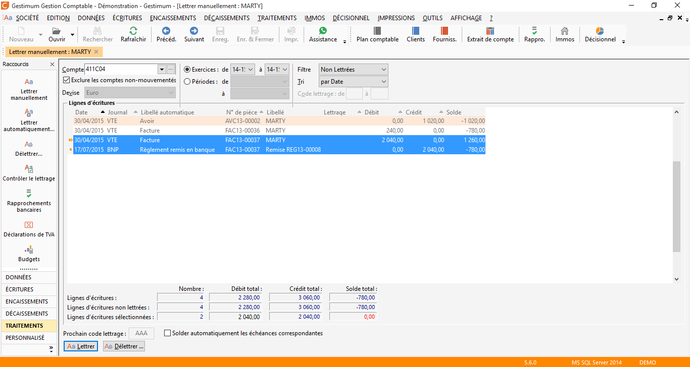 Gestimum Comptabilité-logiciel-comptabilite-lettrage