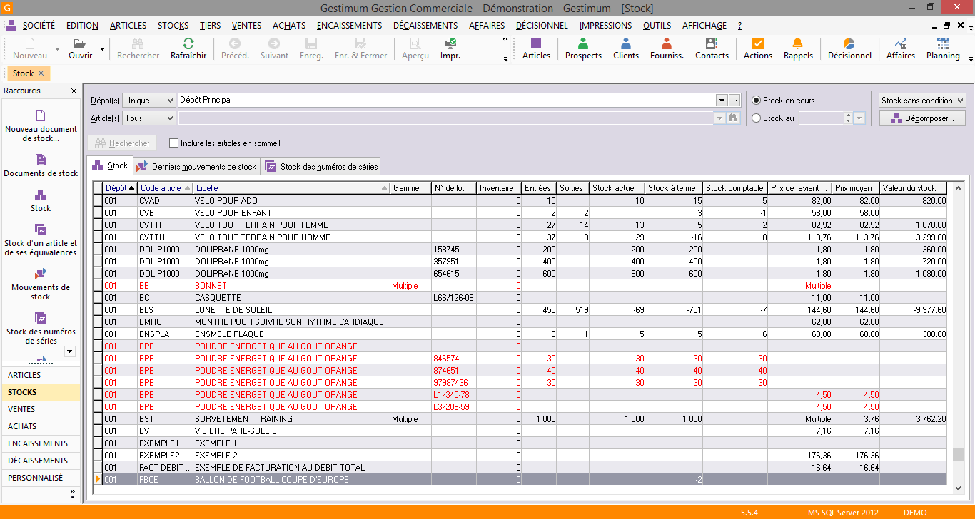 Gestimum Gestion Commerciale - Capture d'écran 7