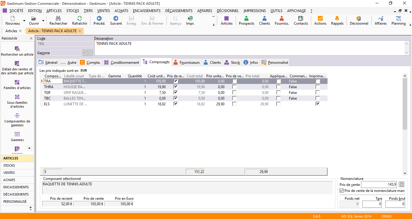 Gestimum Gestion Commerciale - Capture d'écran 4
