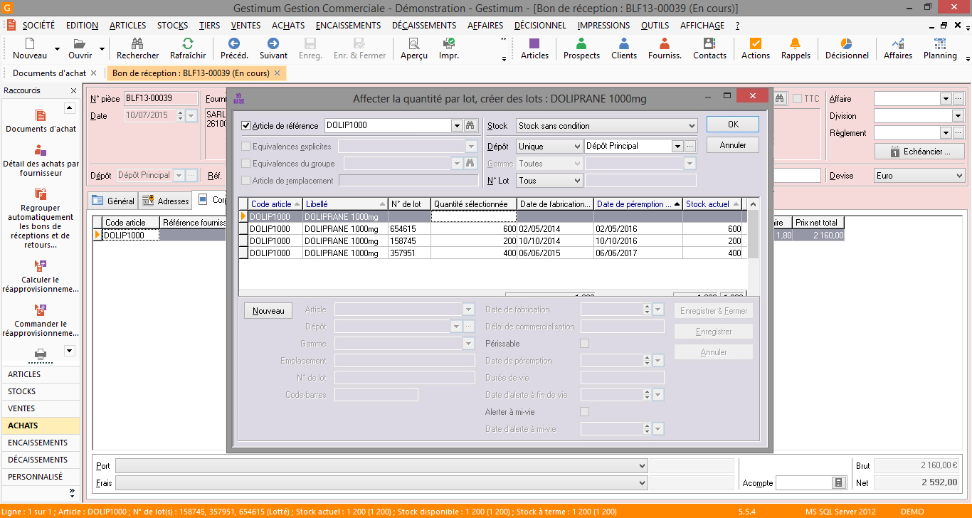 Gestimum Gestion Commerciale - Capture d'écran 9