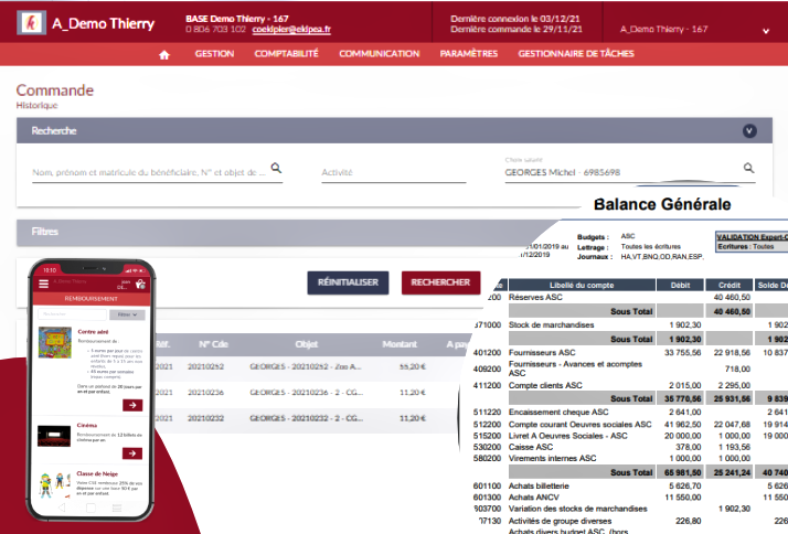 EKIPEA : Logiciel de gestion, communication et comptabilité intégrée
