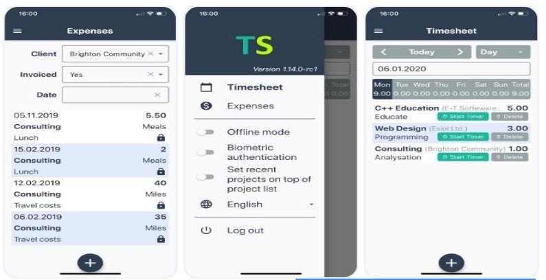 TimeStatement AG Zeiterfassung - App