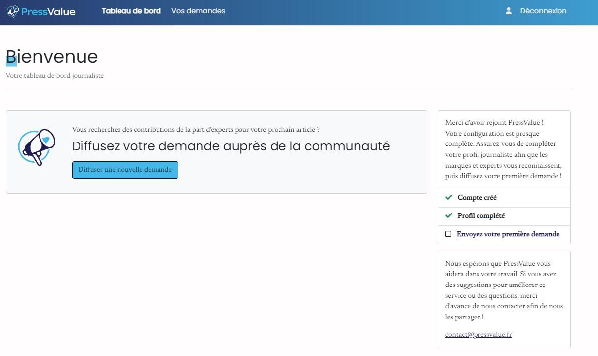 Espace Journalistes