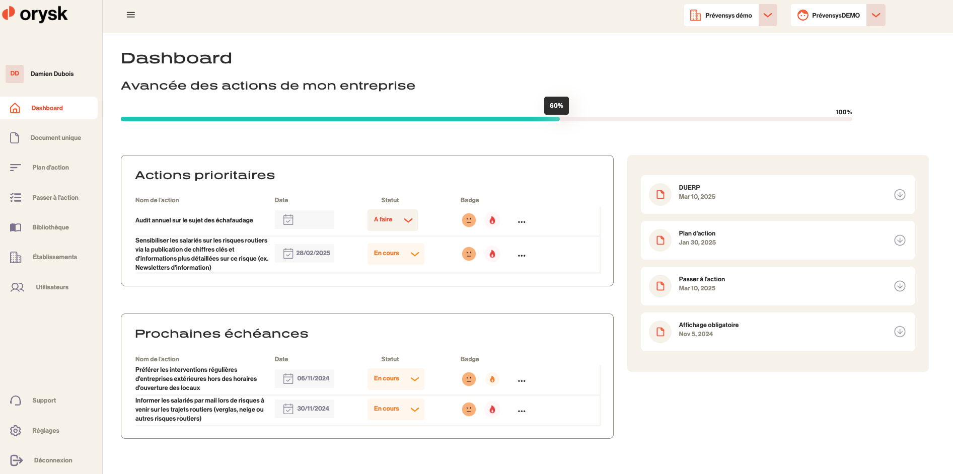 Avis Préven'SaaS : Gérer son DUERP n'a jamais été (aussi) simple - Appvizer
