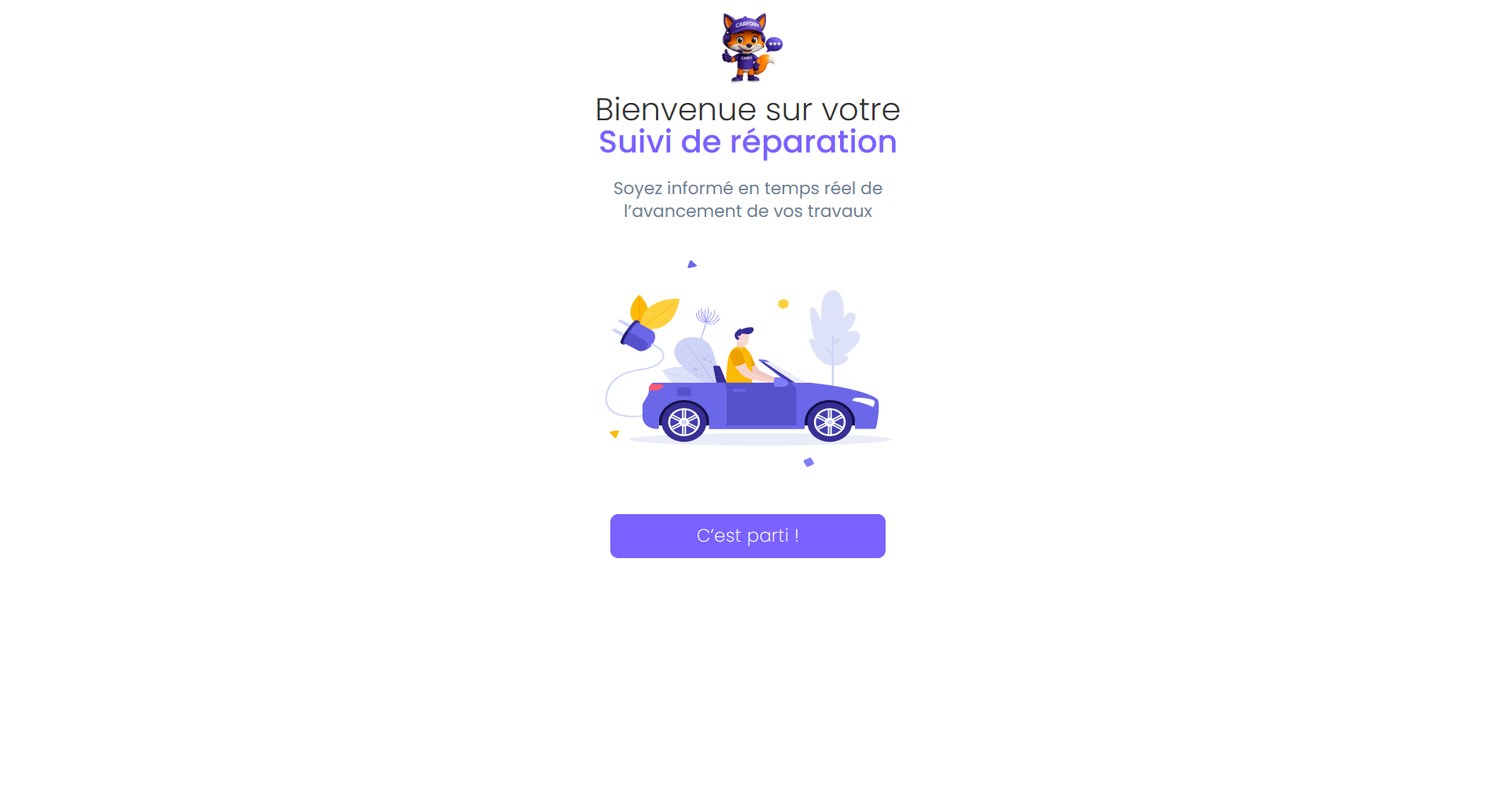 Carform - Vos clients suivent l’avancement de leurs réparations en toute autonomie, sans vous surcharger d'appels.