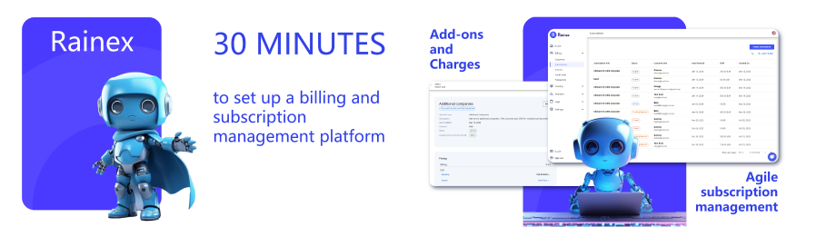 Review Rainex: Billing & Subscription management system - Appvizer