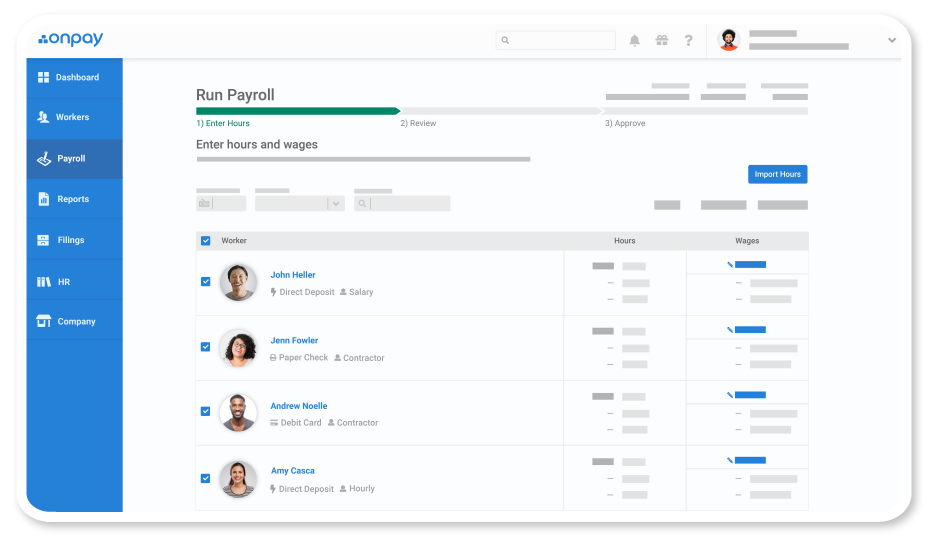 OnPay (Payroll) - Screenshot 1