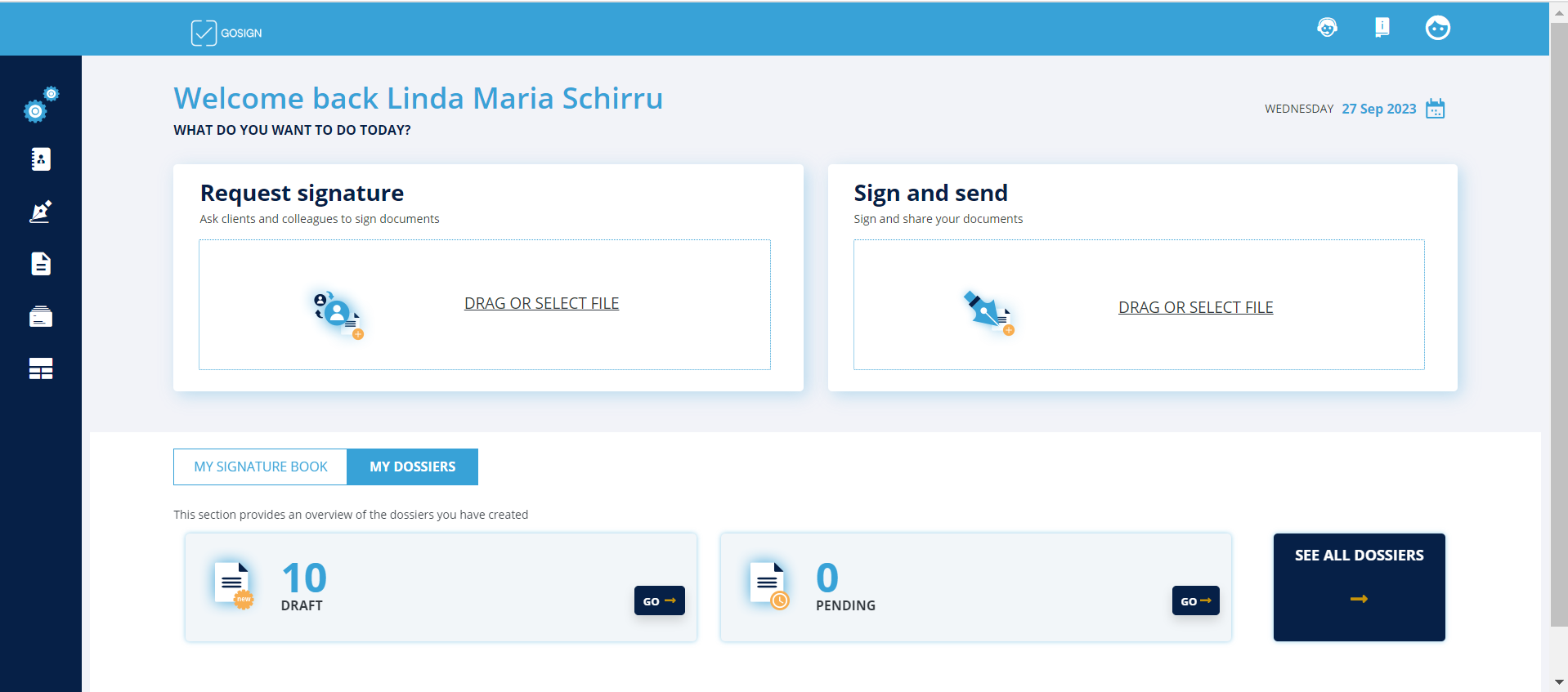 GoSign - Screenshot 1