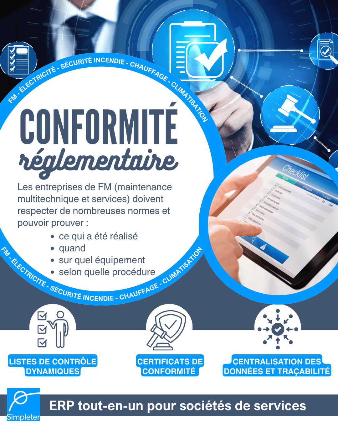Simpleter - Logiciel avec checklist et édition de CERFA digitale