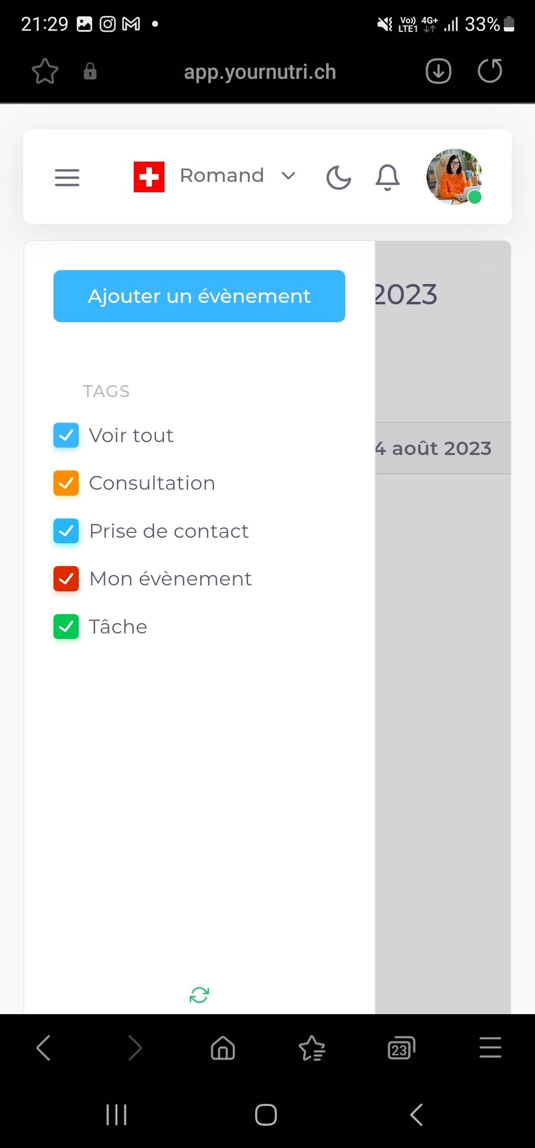 YourNutri - Capture d'écran 3