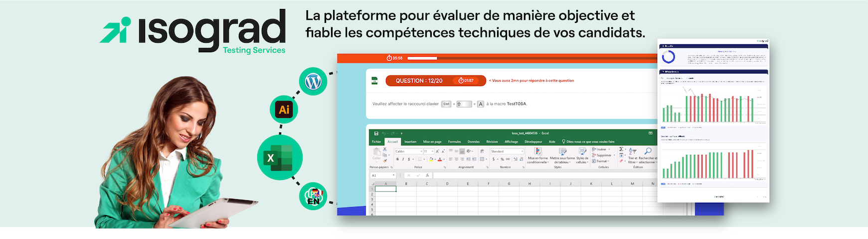 Avis Isograd Testing Services : l’évaluation des compétences par la pratique - Appvizer