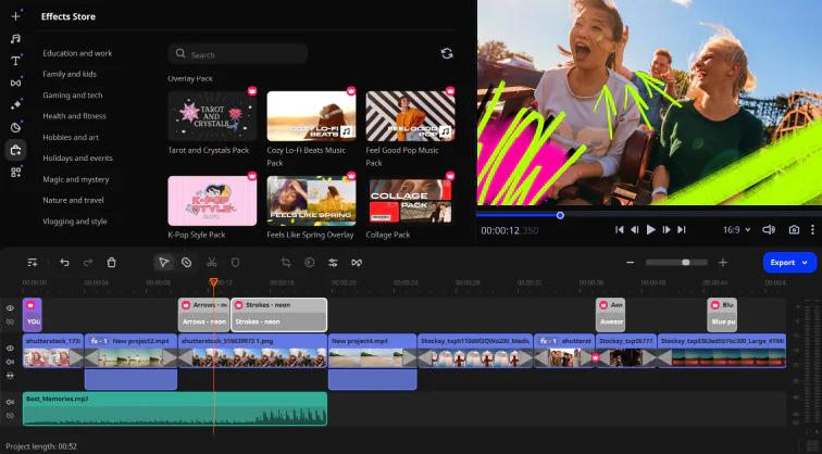 Movavi Video Editor - Screenshot 2