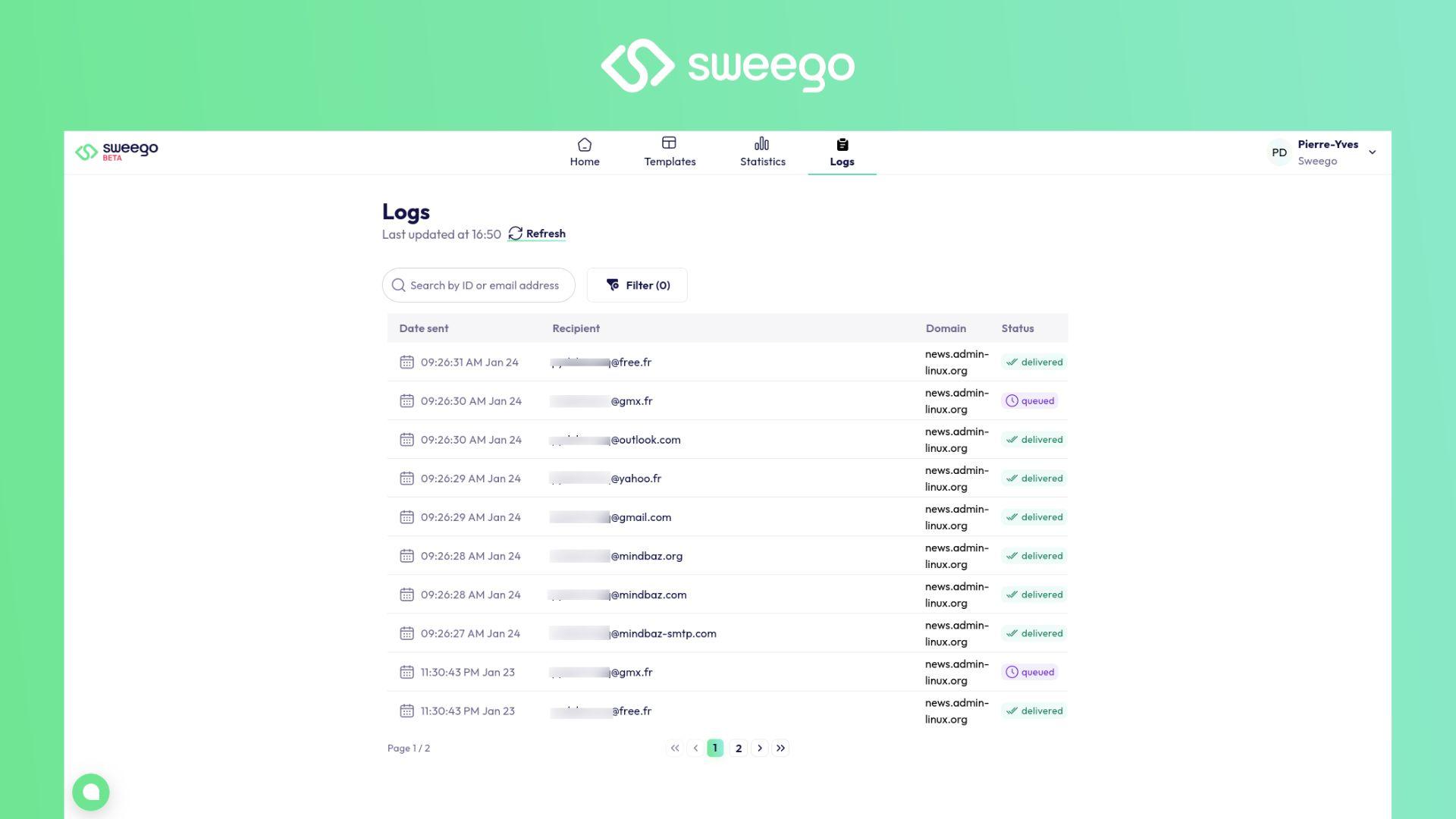 Sweego - Screenshot 2