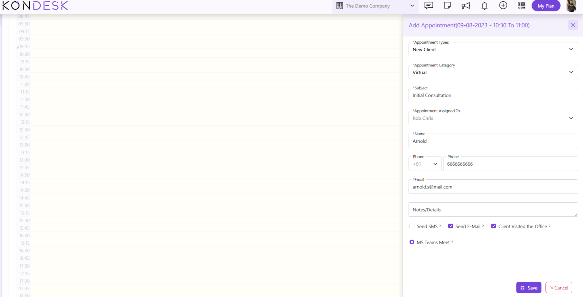 KONDESK - Screenshot 5