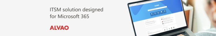Review ALVAO IT Service Managament: IT Service Management solution designed for Microsoft 365 - Appvizer