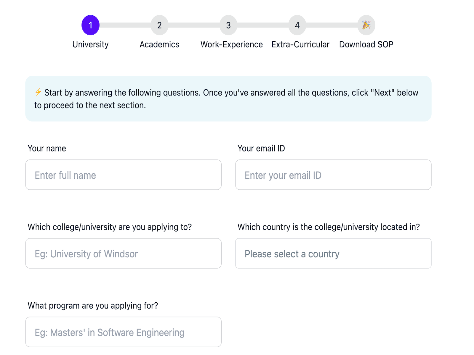 SopCreator - Screenshot 1