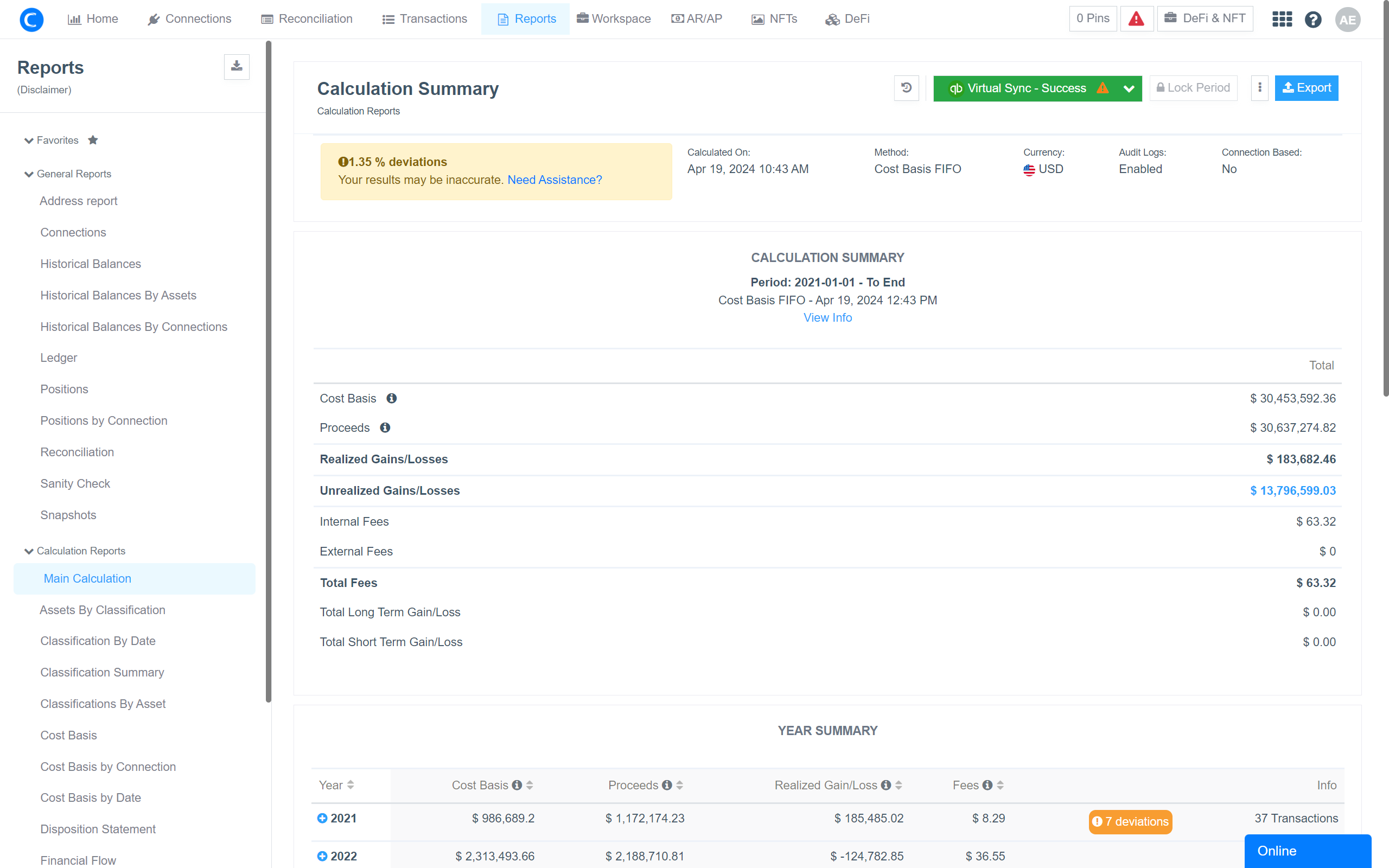 Cryptoworth - Screenshot 2