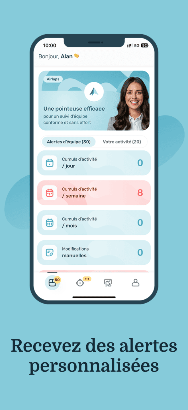 Airlaps - Airlaps, recevez des alertes personnalisés.