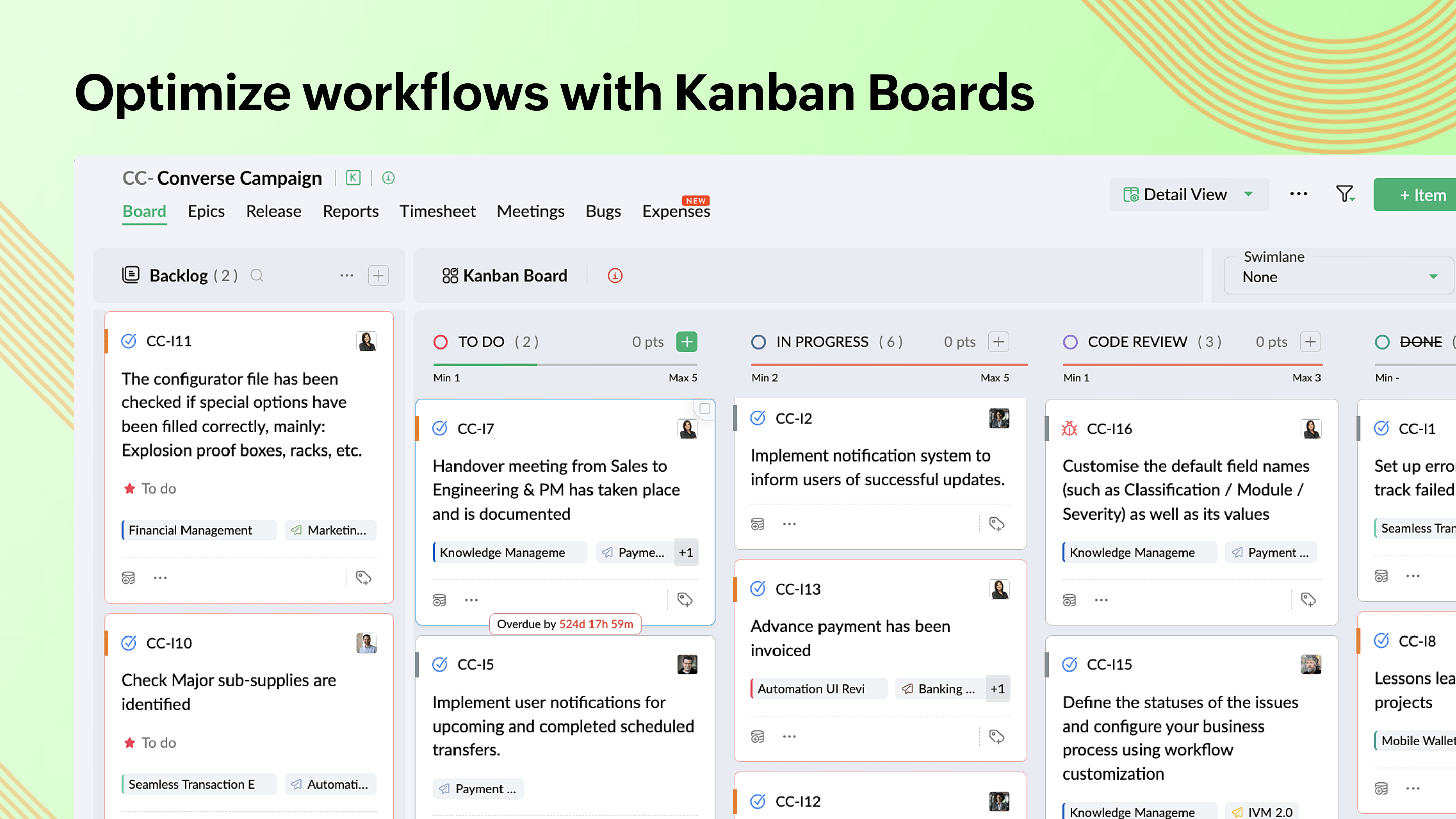Zoho Sprints - Screenshot 5