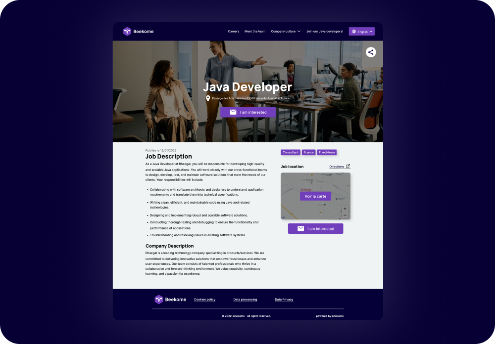 Beekome - Capture d'écran 1