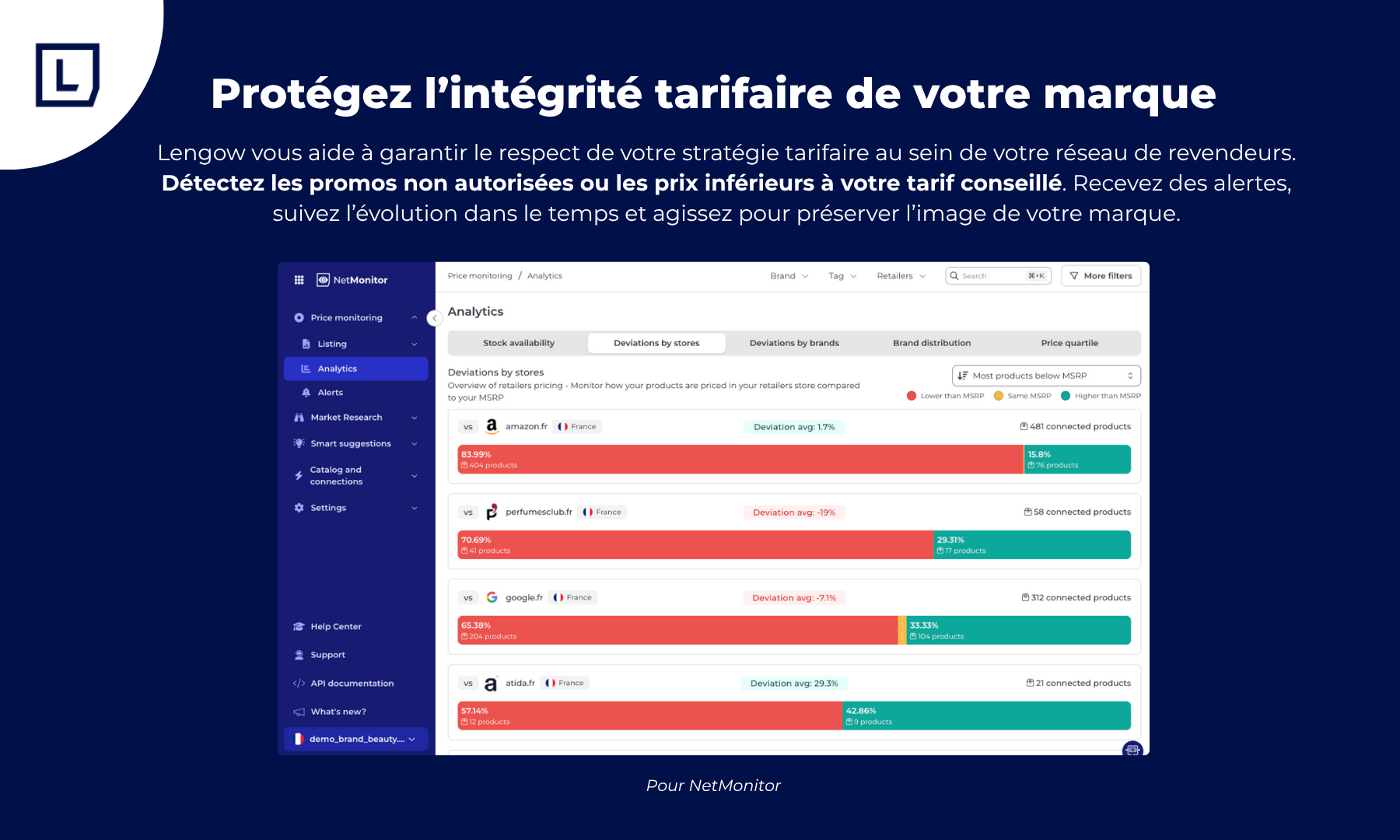 Lengow - Protégez l'intégrité tarifaire de votre marque