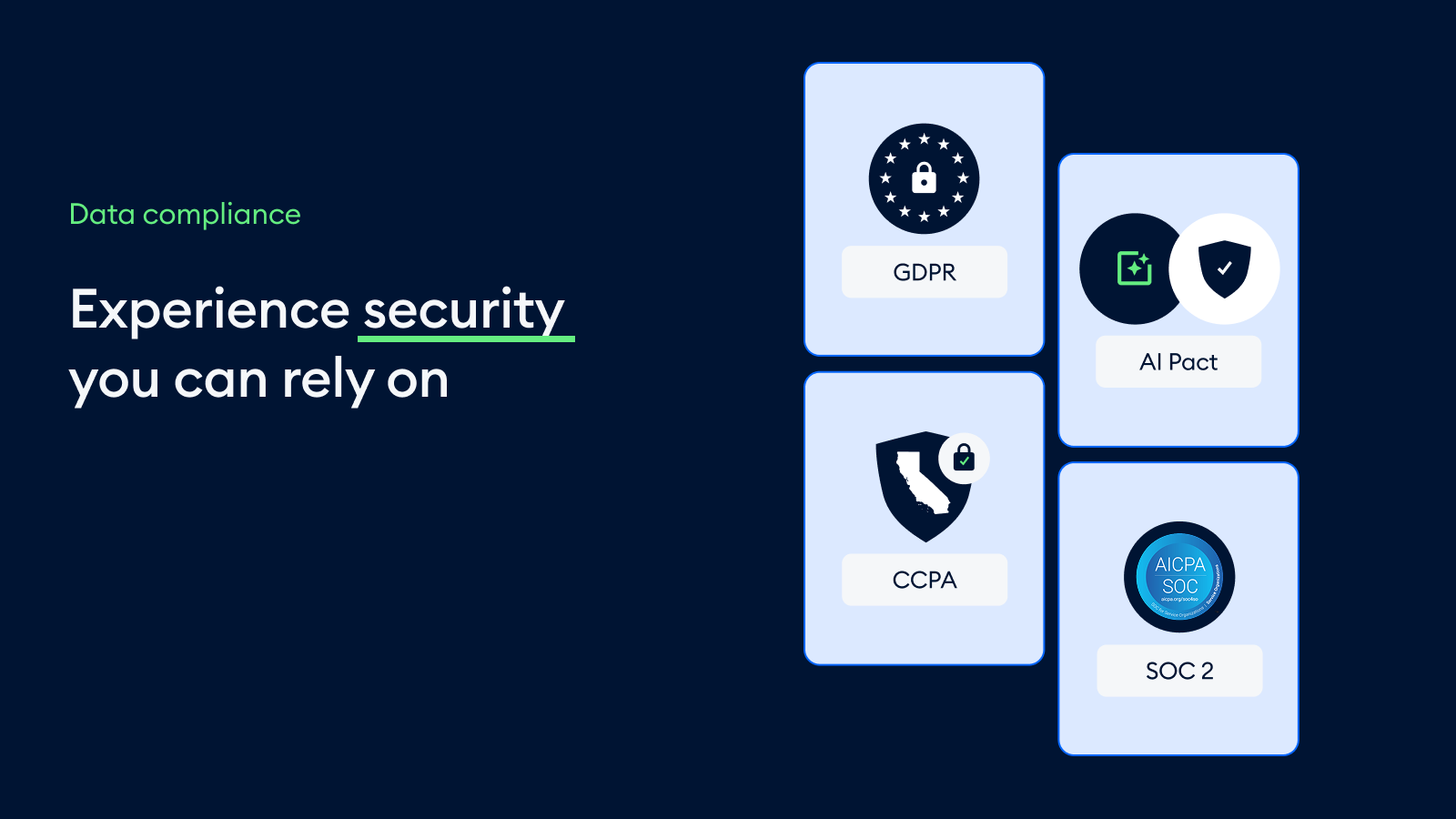 Tidio - Be secure and compliant with SOC 2 Type 2, GDPR, and more