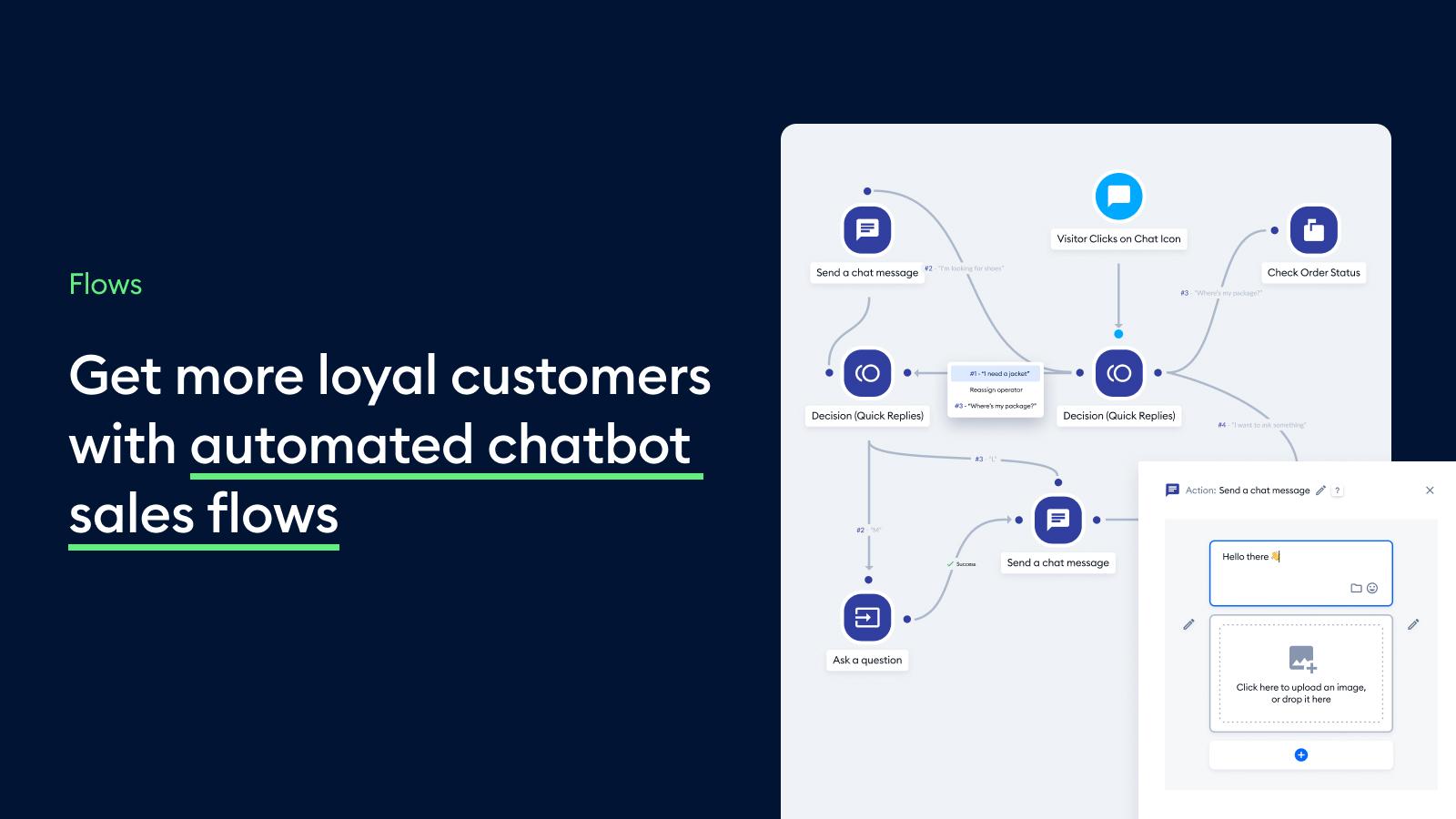Tidio - Manage customer interactions with automation flows