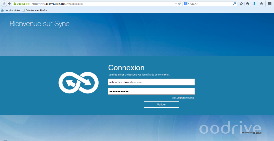 Oodrive Sync: Librairie de documents, Gestion des utilisateurs, Communauté (FAQ, Forum)