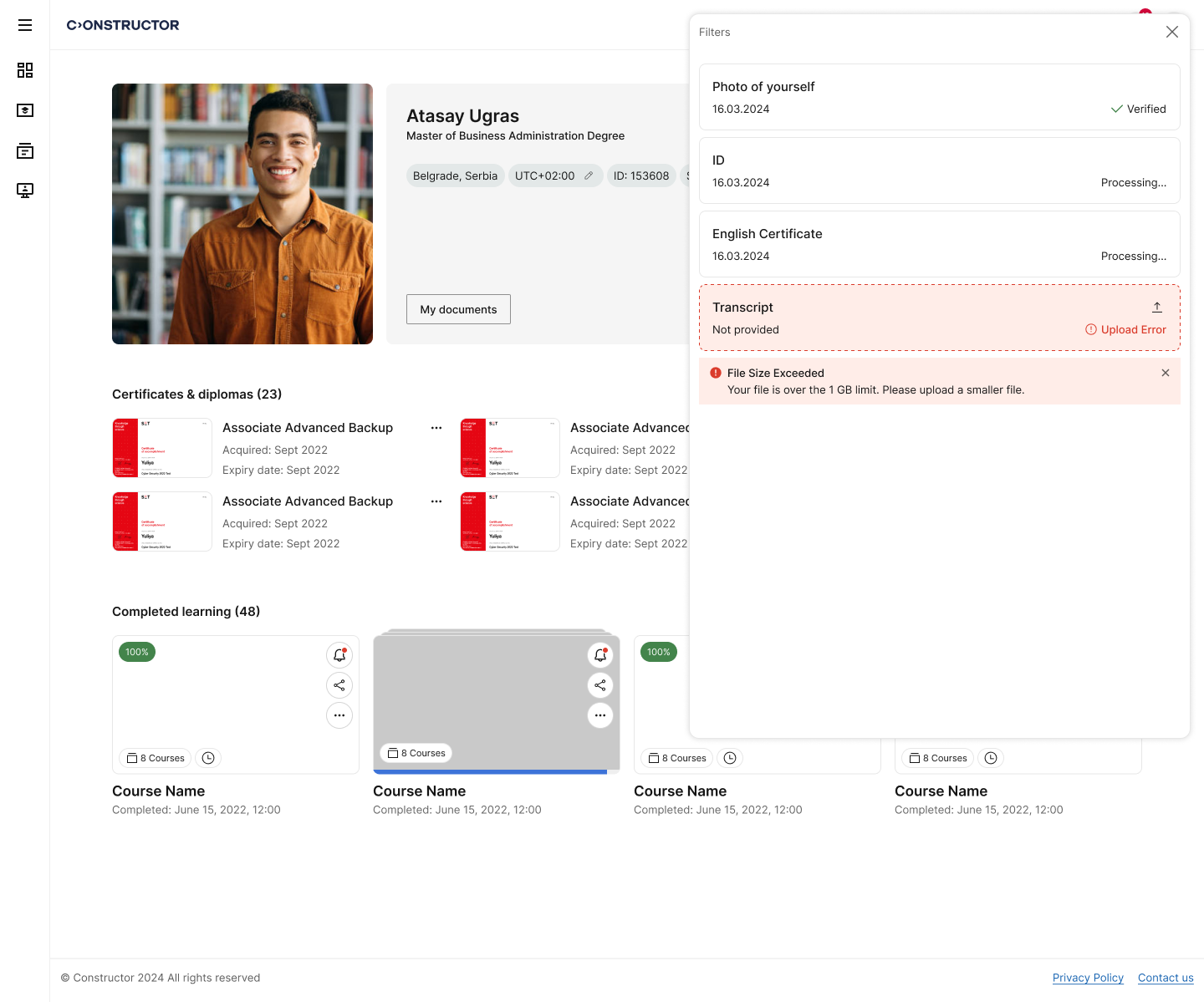 Constructor Learn - Screenshot 4