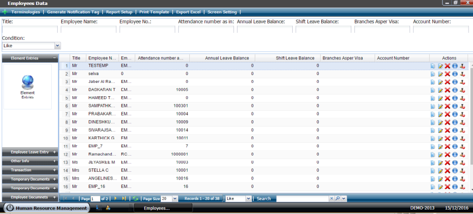 AutoID Human Resources-screenshot-1 AutoID Human Resources-screenshot-1