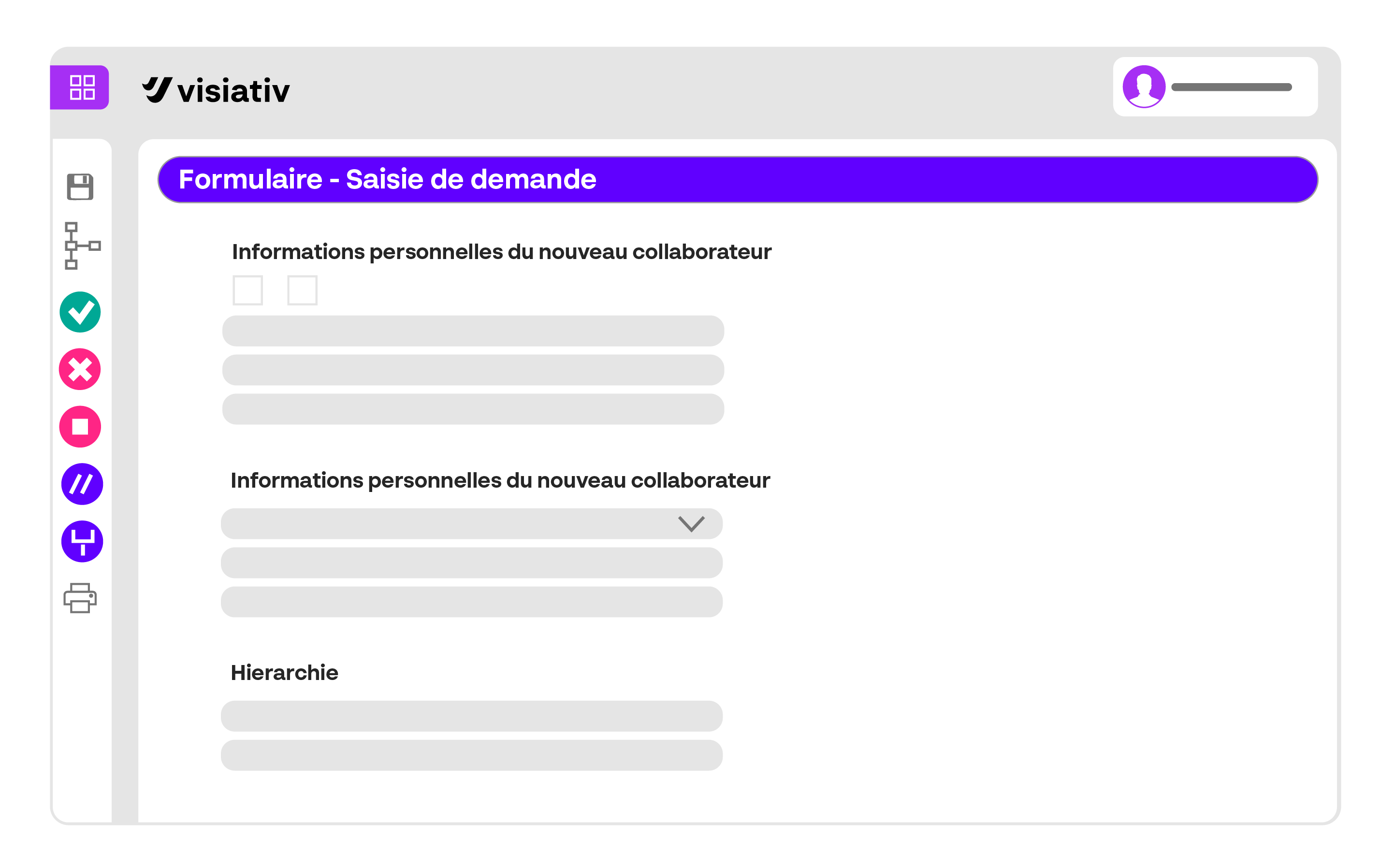 Visiativ Process Engine screenshot