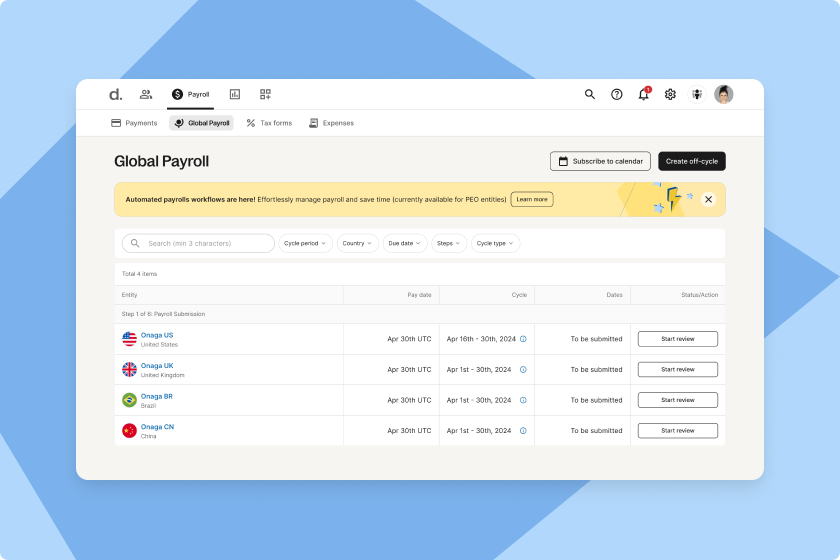 Deel Employer of Record (EOR) - Deel - Payroll Overview