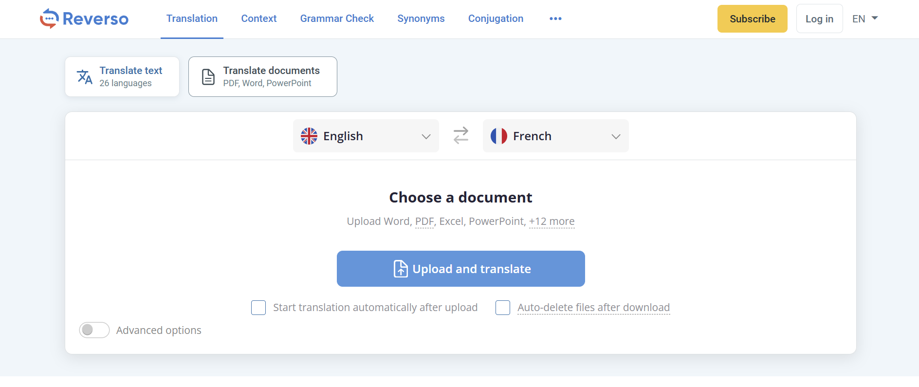 Reverso Documents - Screenshot 2