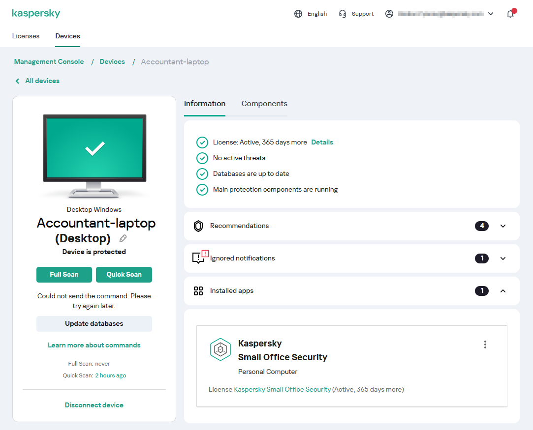 Kaspersky Small Office Security - Kaspersky Small Office Security Portal.