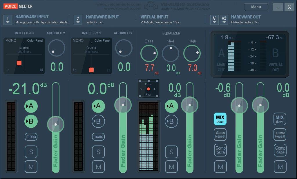 Voicemeeter - Screenshot 1