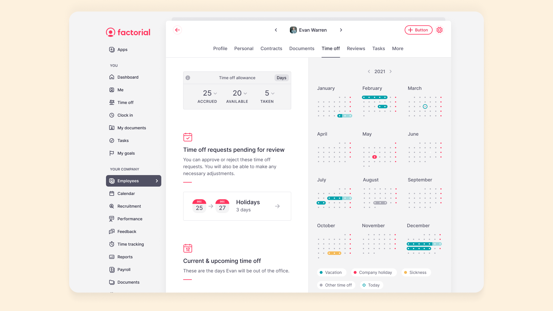 Factorial On/Offboarding - Screenshot 2