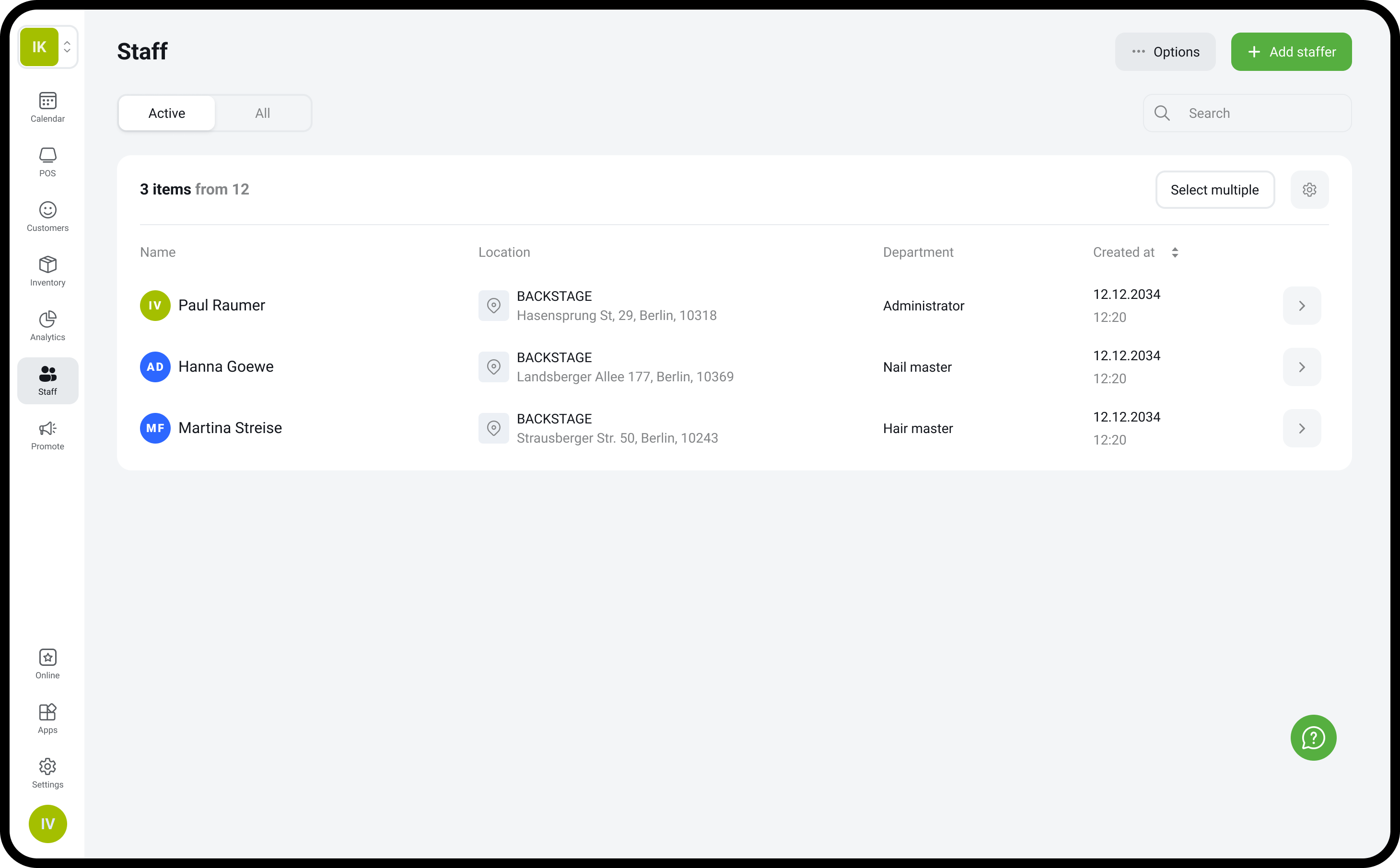 Easyweek - Planification efficace du personnel pour maximiser la productivité et la coordination