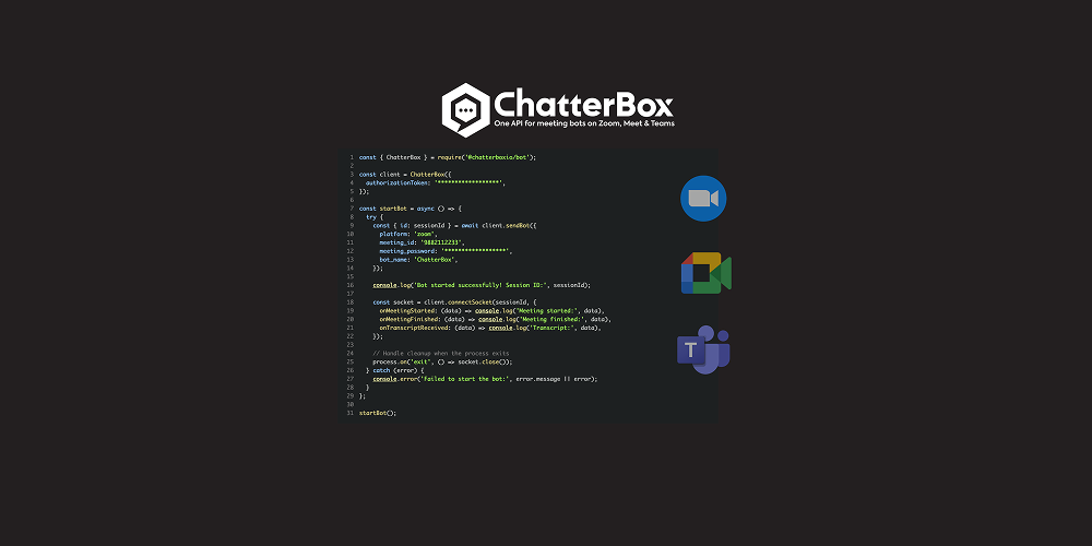 ChatterBox - ChatterBox Demo