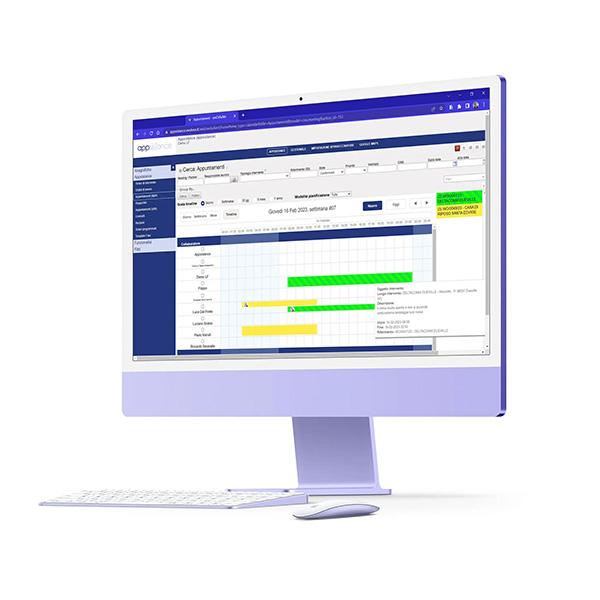 Appsistance - Timeline drag & drop per lo scheduling