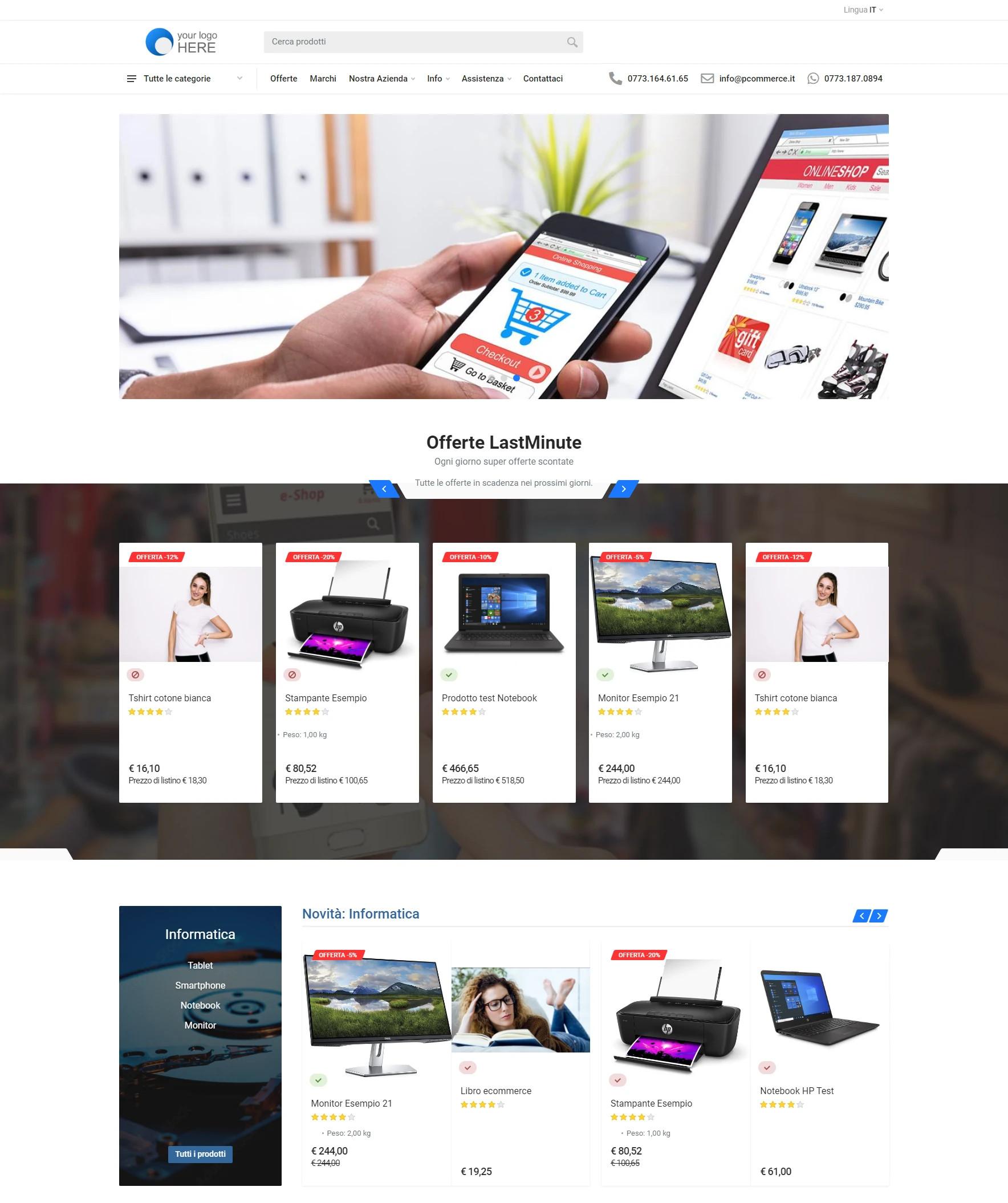 Pcommerce - Screenshot 2