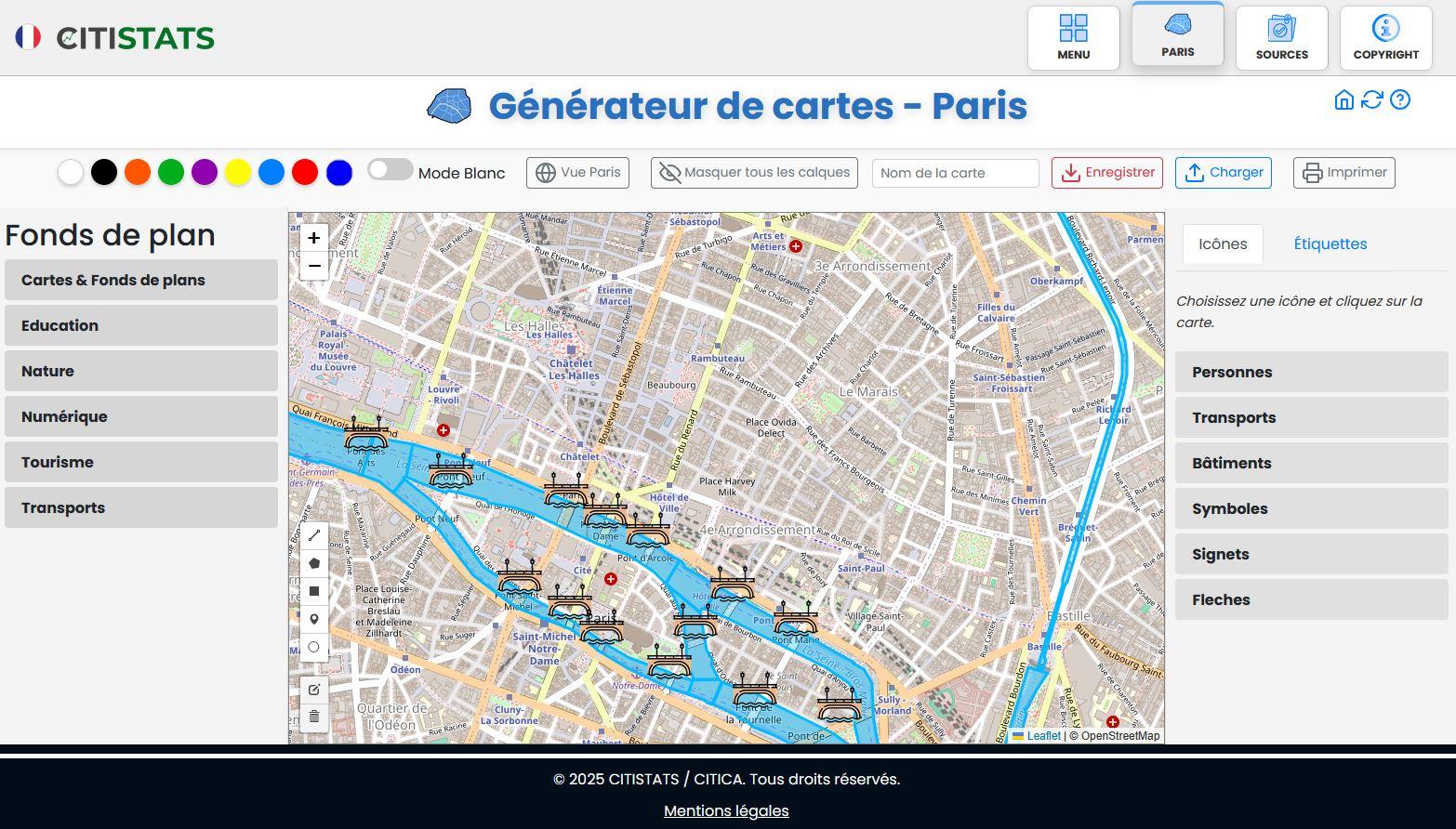 CITISTATS CARTO - Exemple d'interface 3