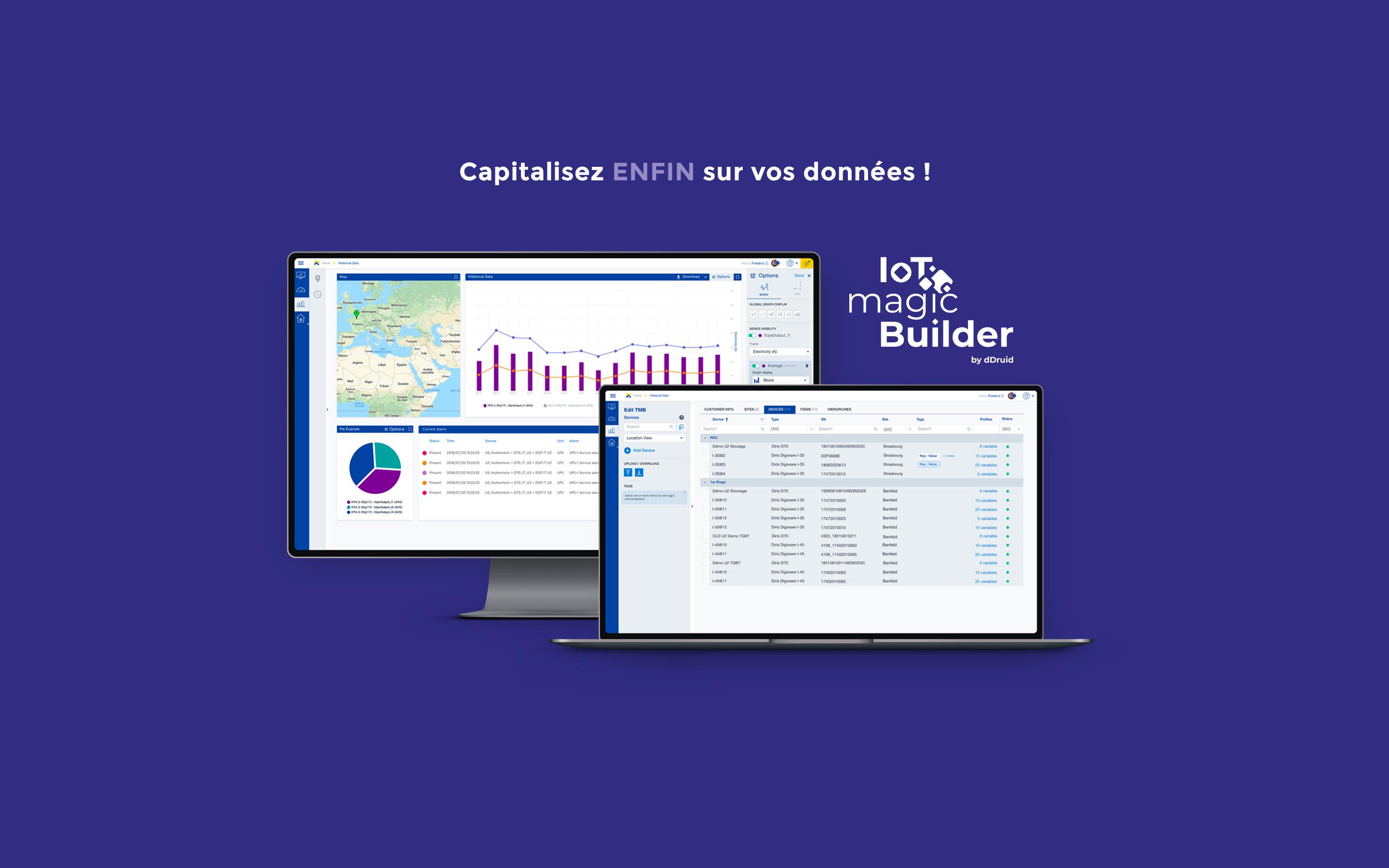 IoT magic Builder - Application IoT