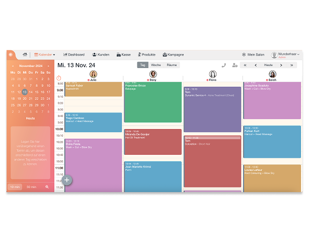 Salonkee - Intelligenter Terminkalender