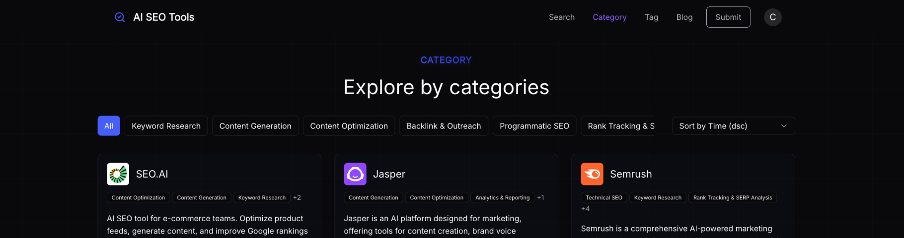 AI SEO Tools : Best AI Tools for SEO