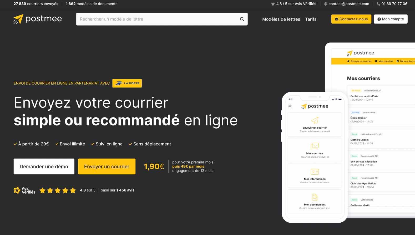 Avis Postmee - Capture d'écran 1