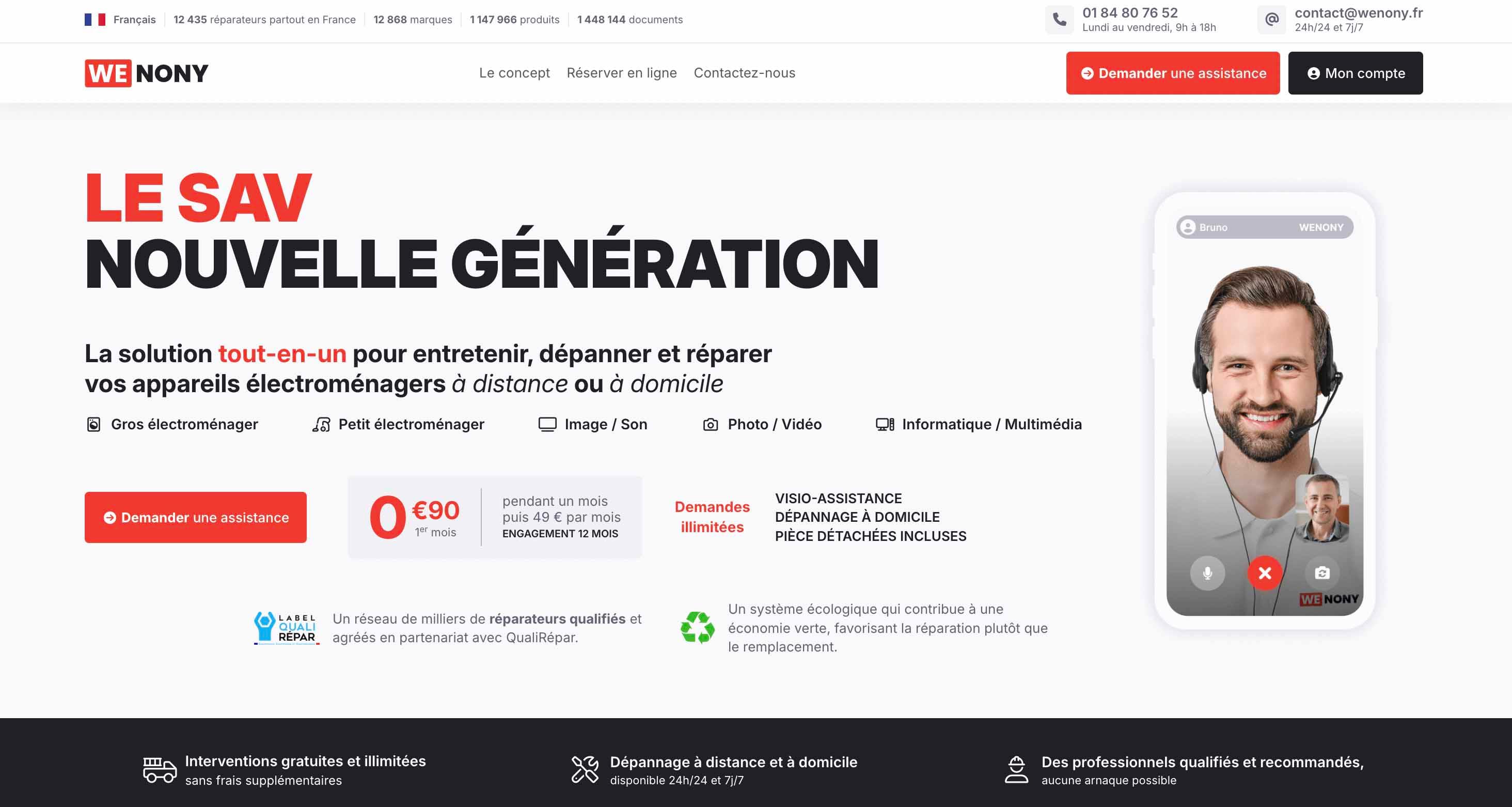 Avis WeNony - Capture d'écran 1