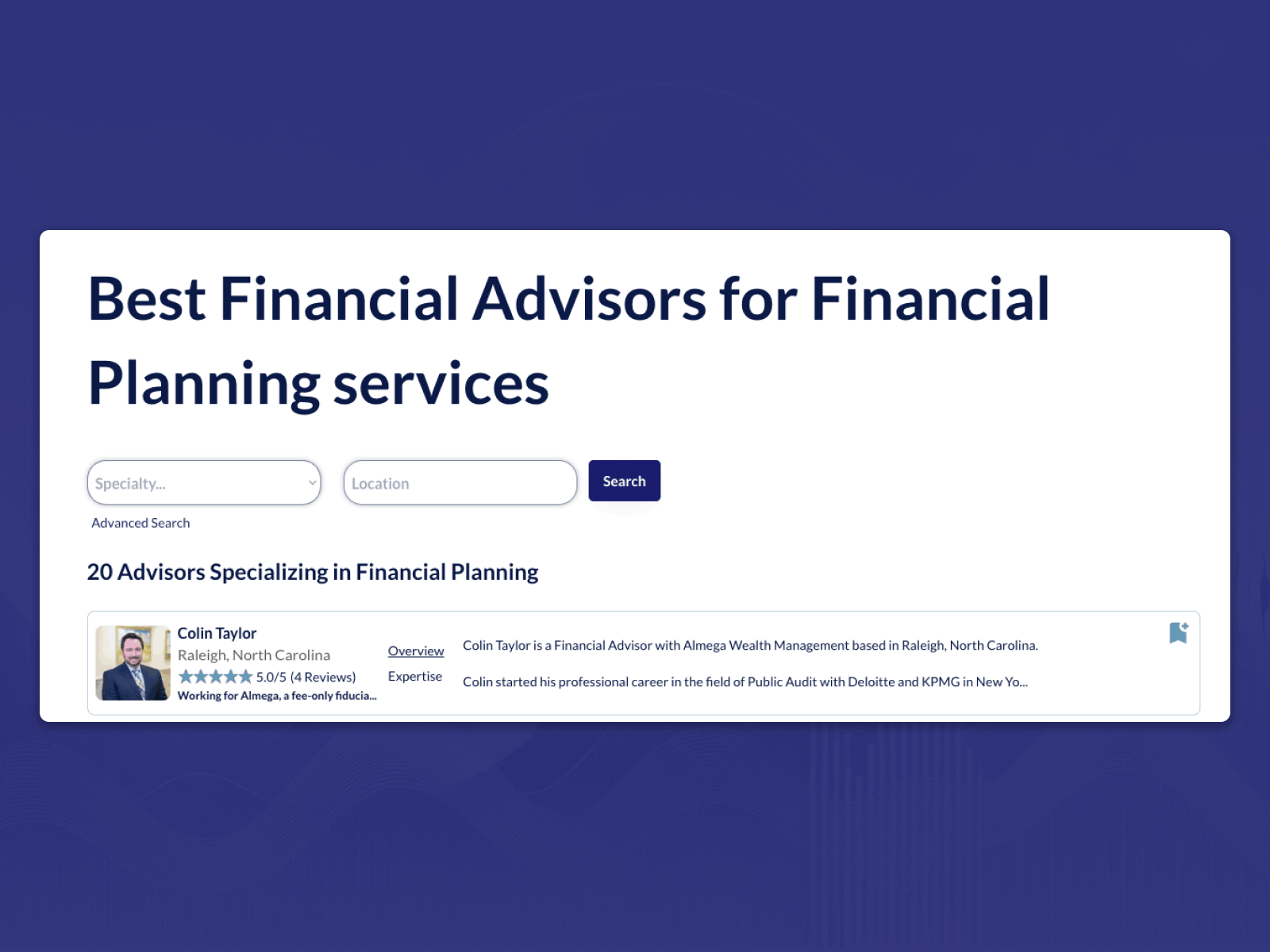 Valinor Finance - Valinor Finance Demo