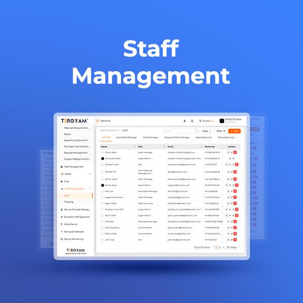 TeroTAM - Staff Management