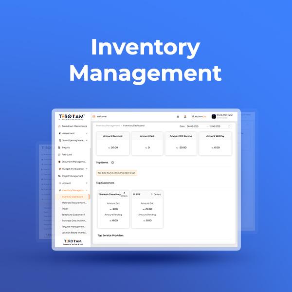 TeroTAM - Inventory Management